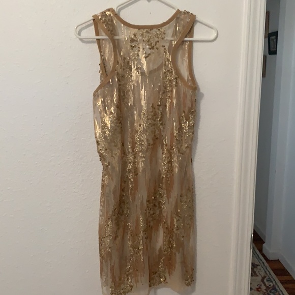 GOLD SPARKLE DRESS - Picture 2 of 2